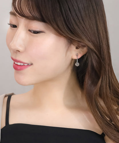 blackdia ocean チェーンフープ ツイストピアス/イヤリング