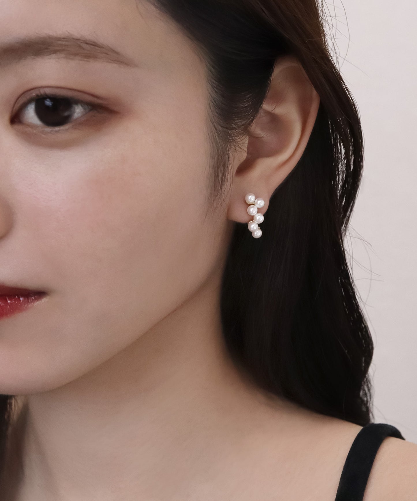 【今週末限定価格】blackdia ocean ミニパール デザインピアス/イヤリング