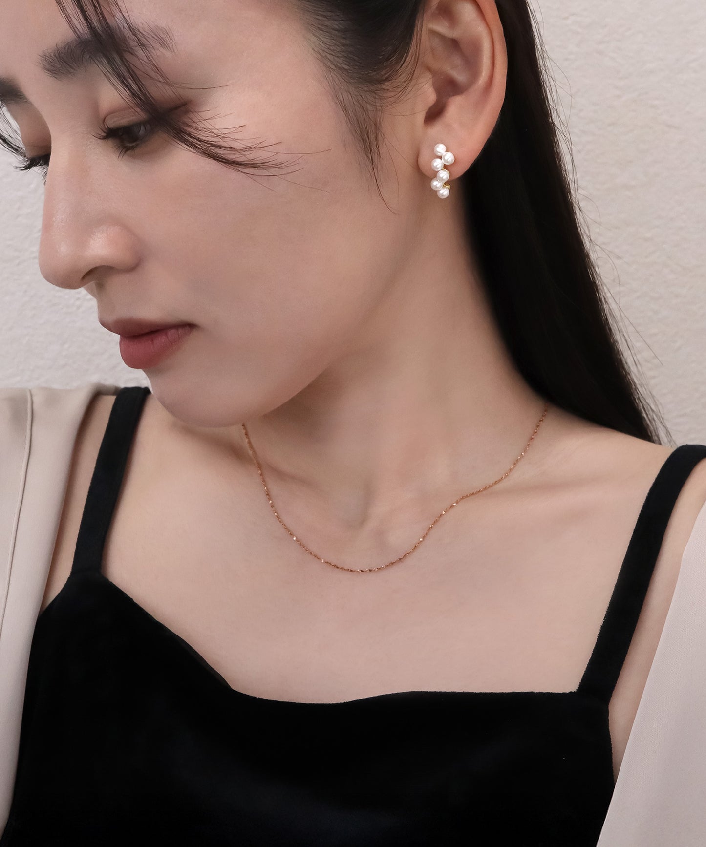 blackdia ocean スキンペタルチェーンネックレス