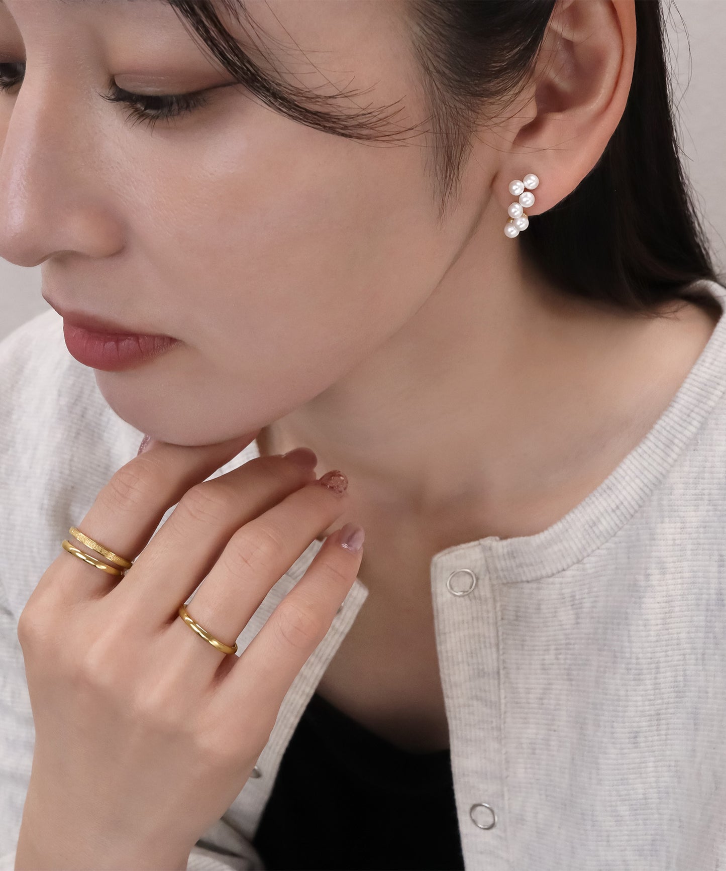 blackdia ocean ミニパール デザインピアス/イヤリング