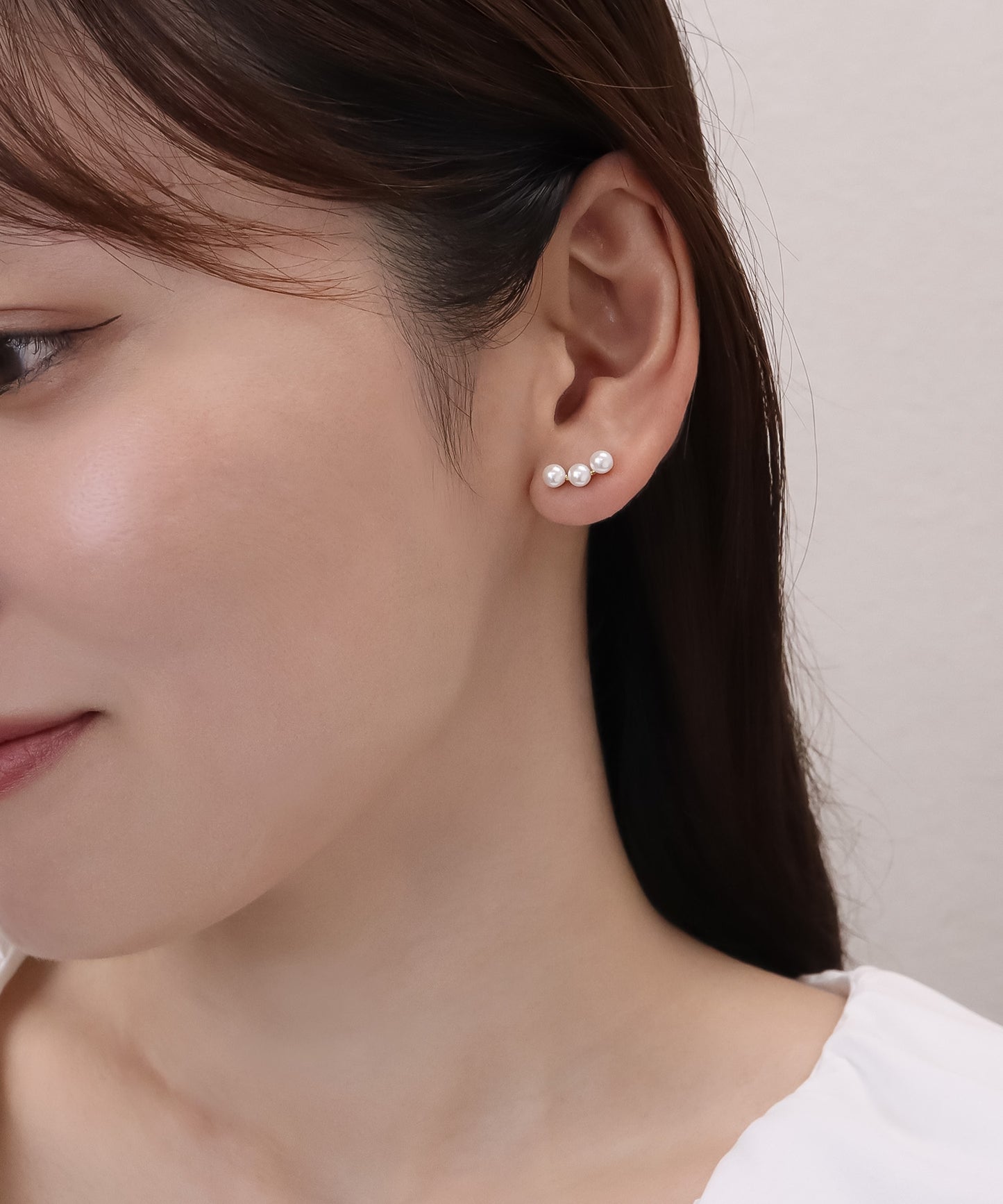 【今週末限定価格】blackdia ocean パール ロングチェーン ピアス/イヤリング