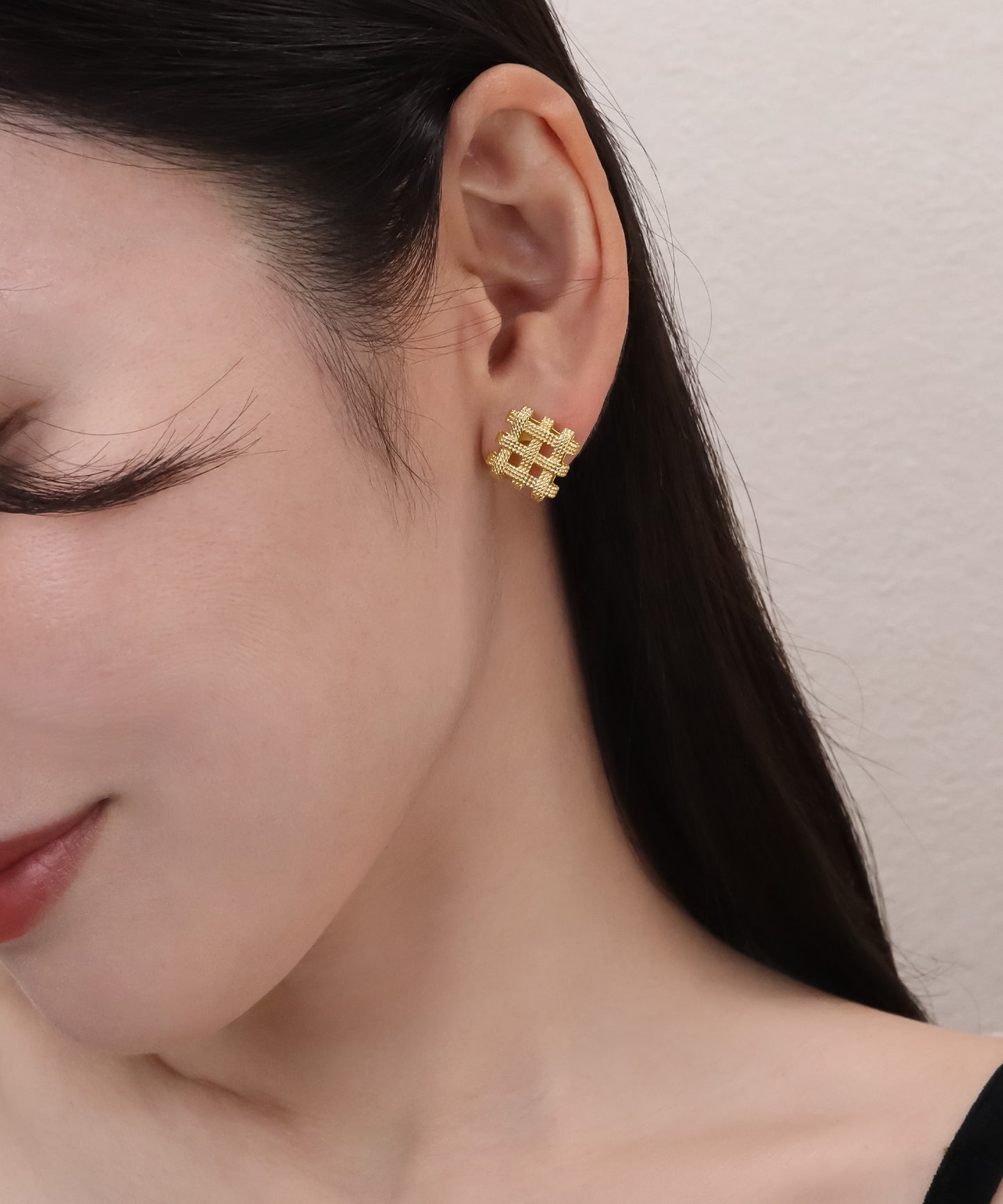 【今週末限定価格】blackdia ocean ラティスピアス/イヤリング