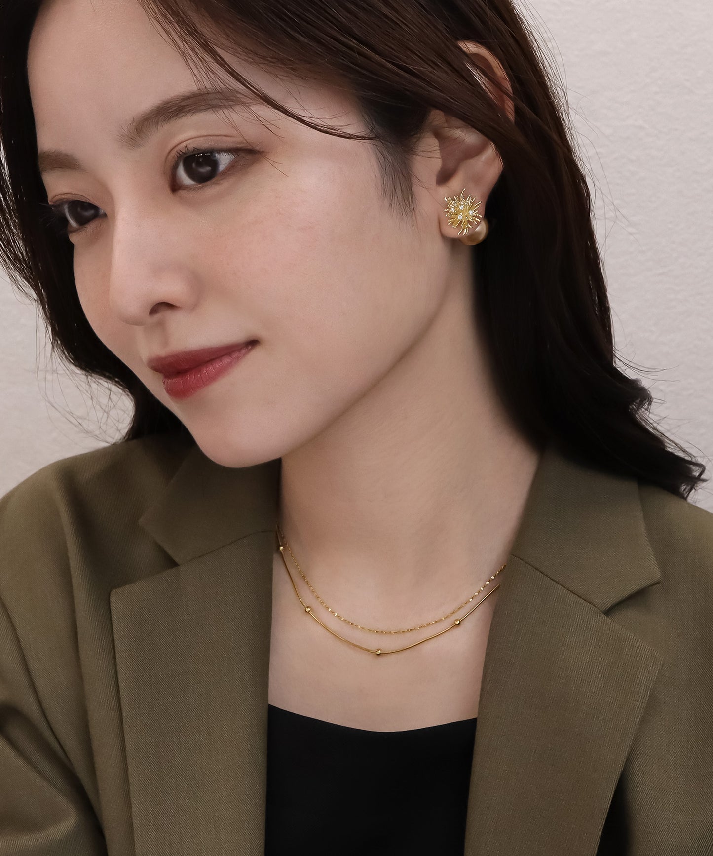 blackdia ocean スキンペタルチェーンネックレス