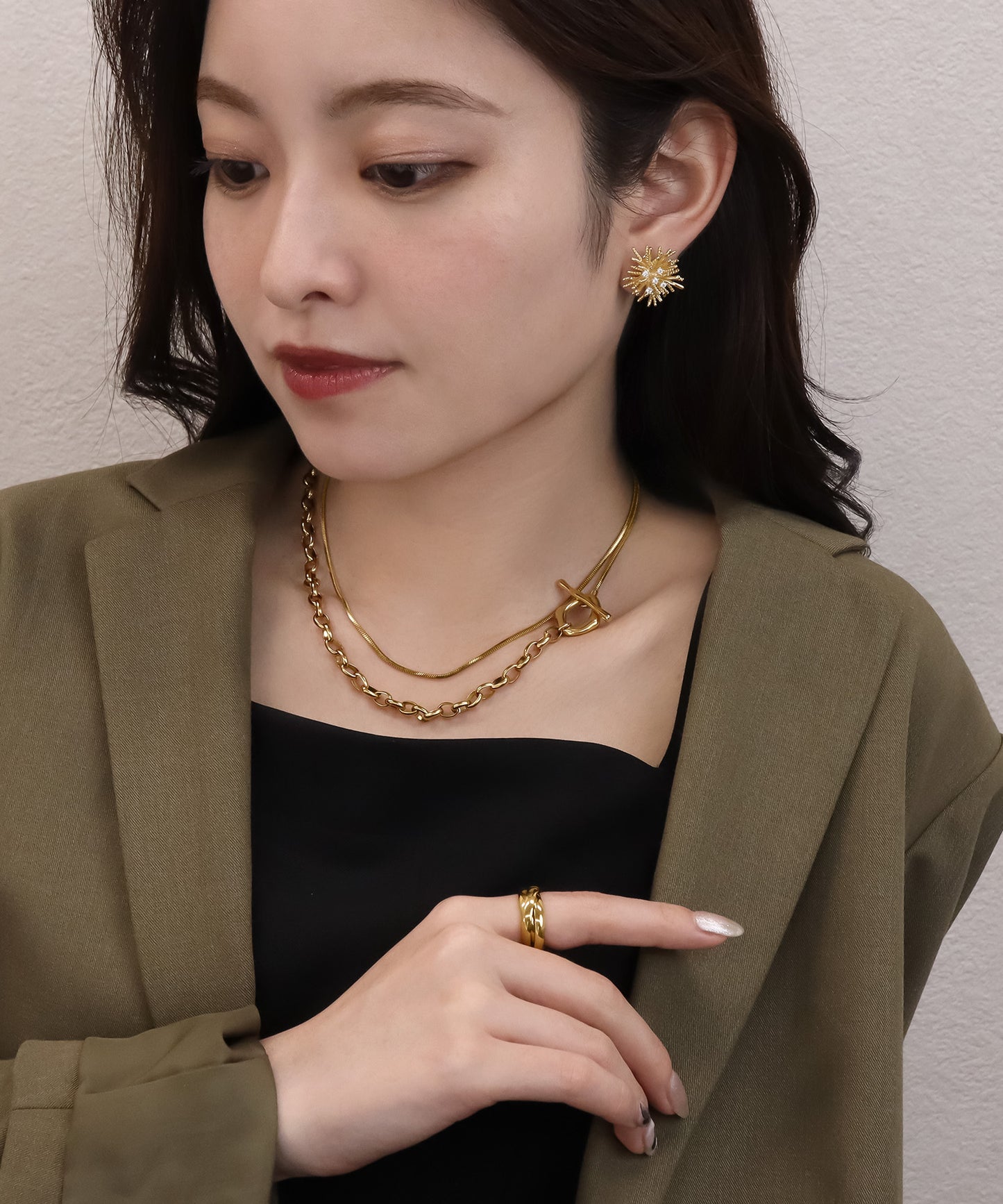 blackdia ocean スパークル シャインピアス/イヤリング
