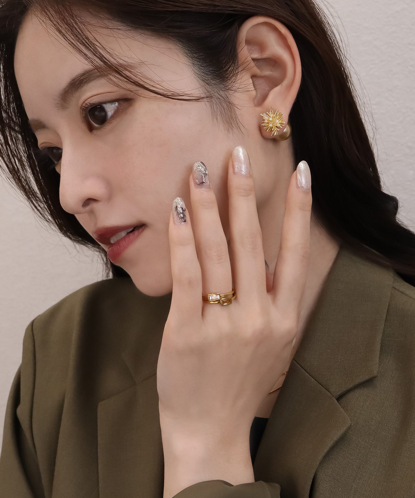 blackdia ocean スパークル シャインピアス/イヤリング