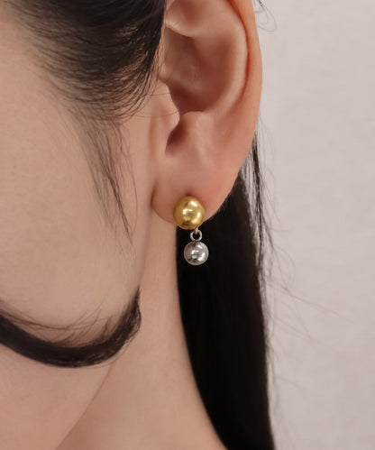 blackdia ocean バイカラー スウィングボールピアス