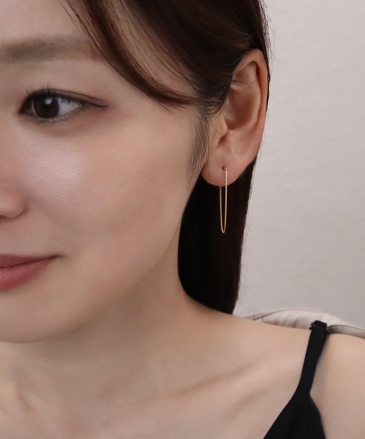 blackdia ocean ボックスチェーンピアス silver925