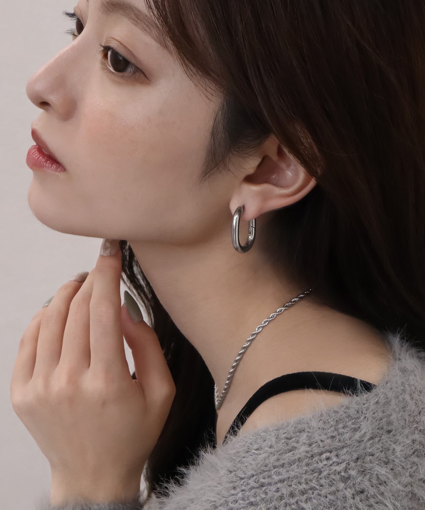 【今週末限定価格】blackdia ocean ロープチェーンネックレス