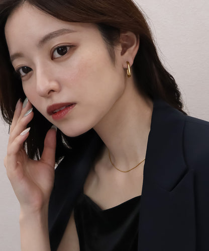 blackdia ocean オーバル フープピアス