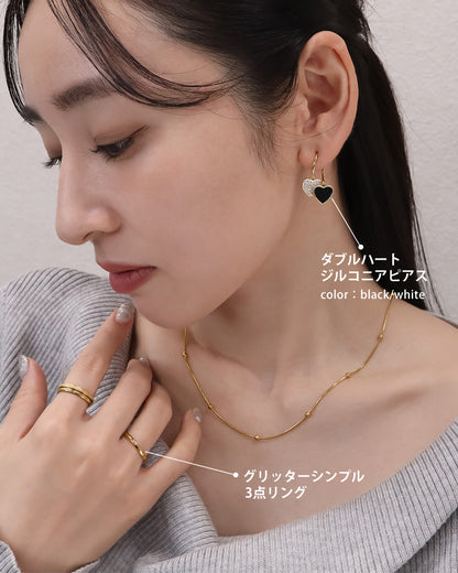 blackdia ocean ポイントボール スネークチェーンネックレス