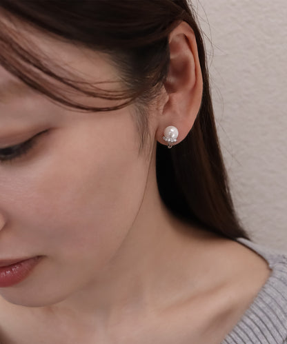 blackdia ocean パールジルコニア ピアス/イヤリング