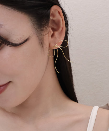blackdia ocean ワイヤーリボンロングピアス