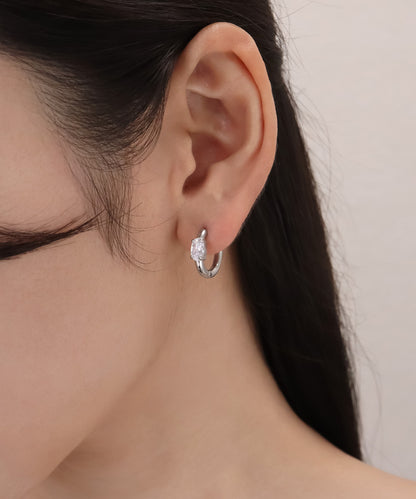 blackdia ocean ポイントストーン フープピアス
