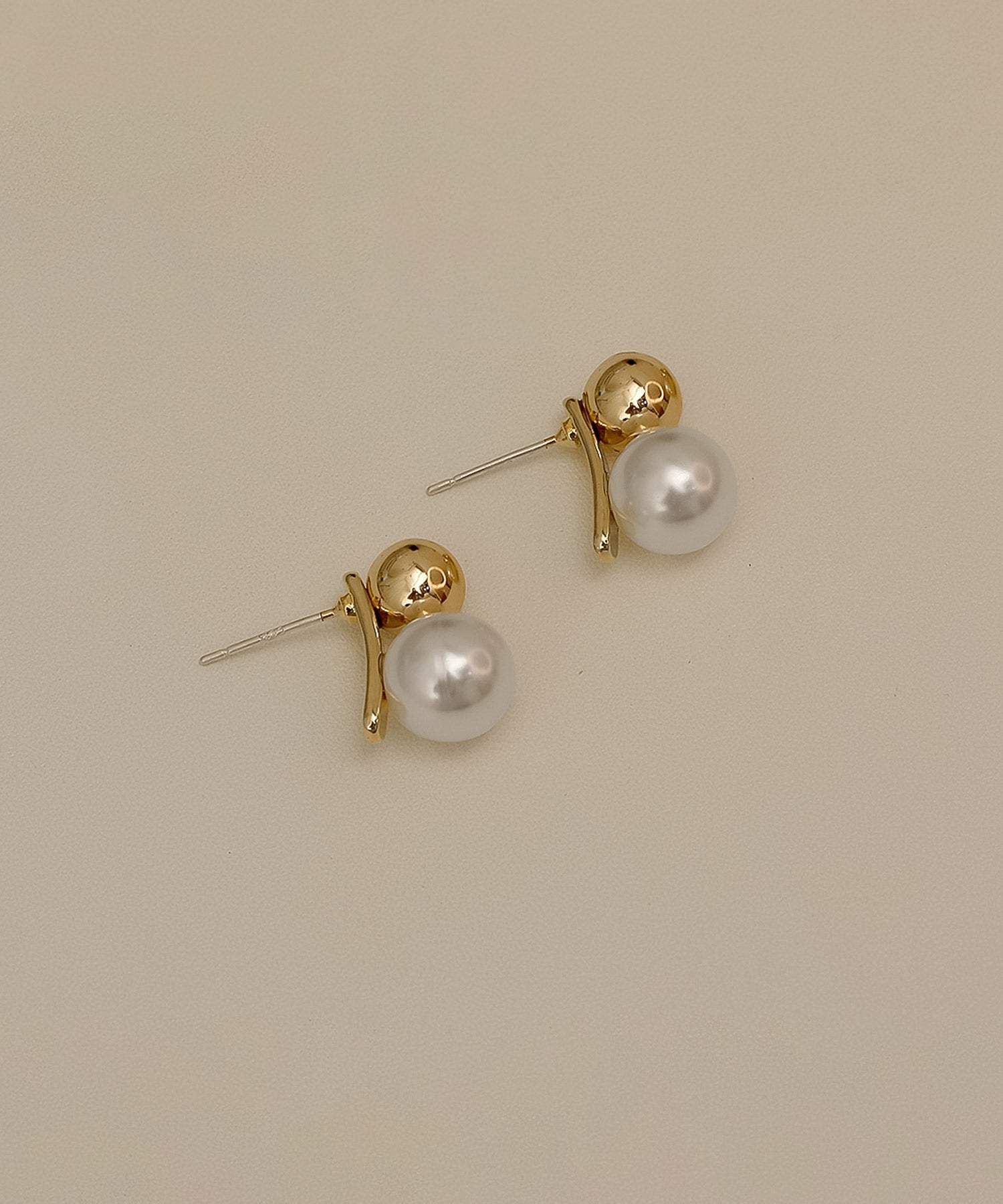 blackdia ocean ボール&パールピアス