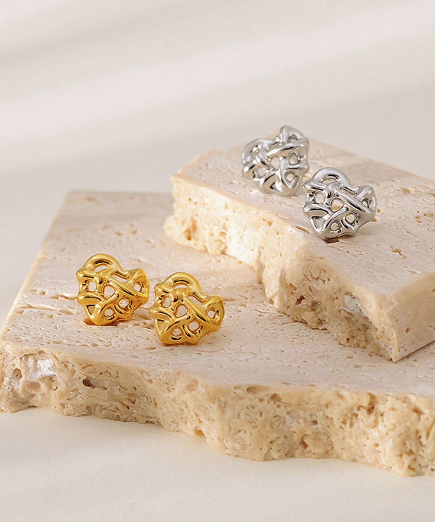 blackdia ocean ハートパイ ピアス