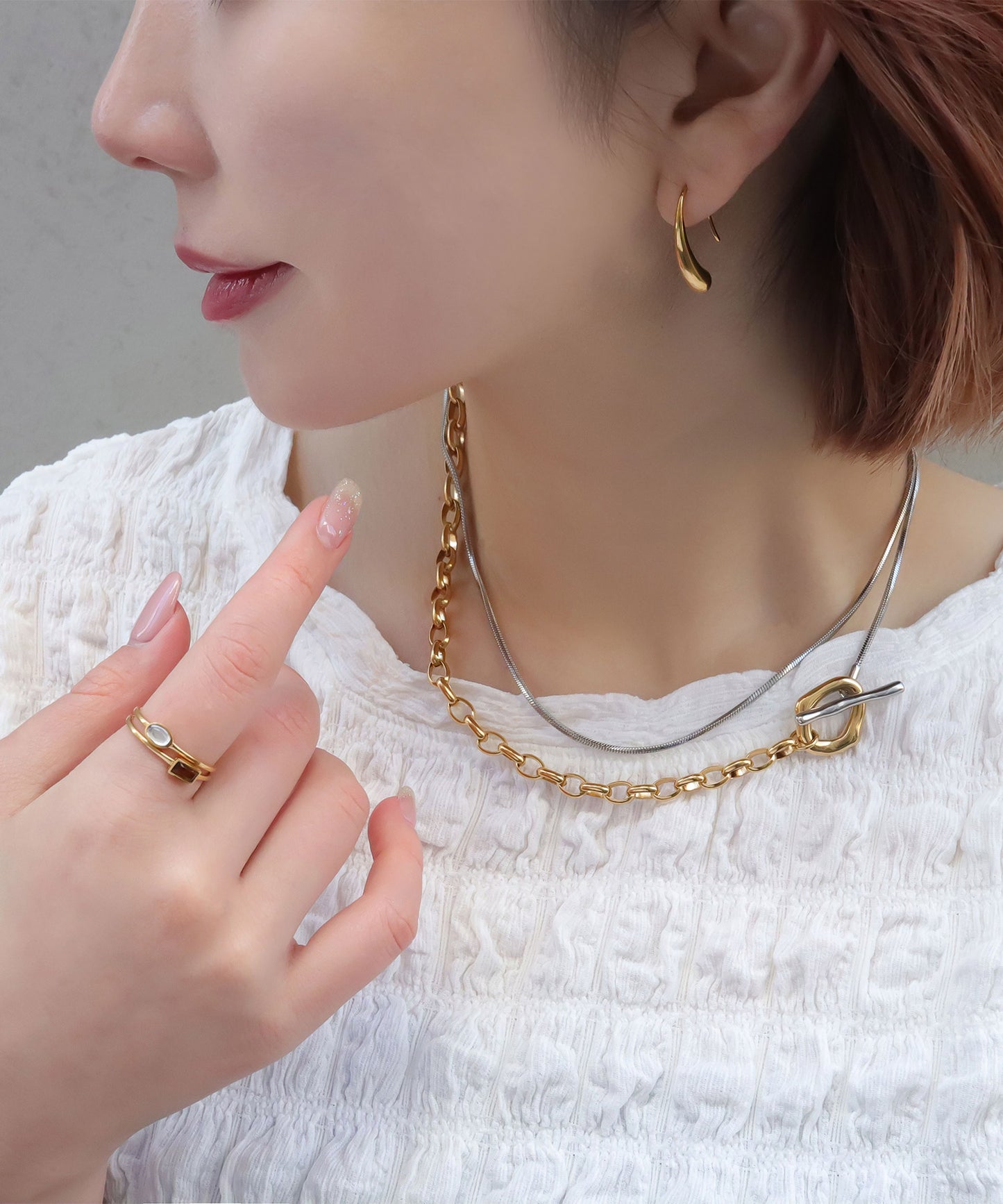 blackdia ocean ドロップフックピアス ( 4size展開 )