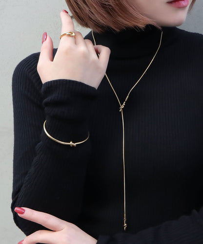 blackdia ocean ツイストロングネックレス