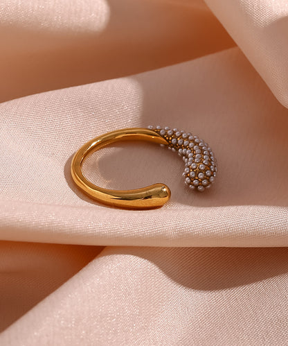 blackdia ocean ベビーパール オープンリング