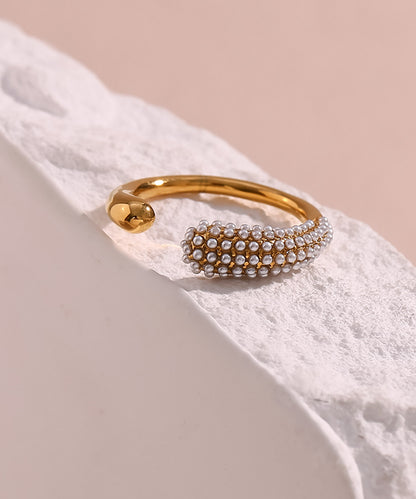 blackdia ocean ベビーパール オープンリング