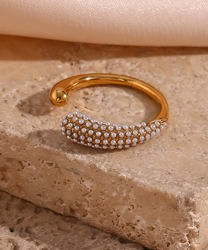 blackdia ocean ベビーパール オープンリング