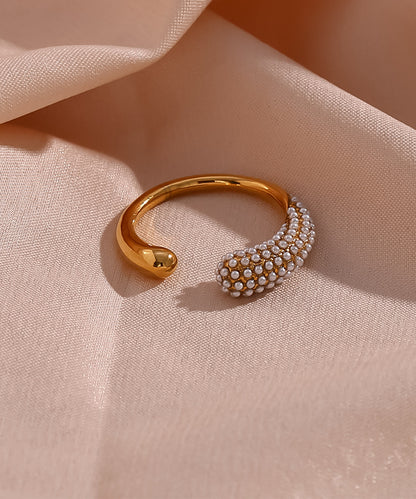 blackdia ocean ベビーパール オープンリング