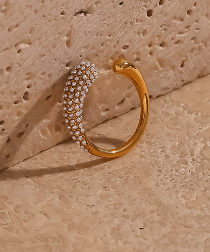 blackdia ocean ベビーパール オープンリング