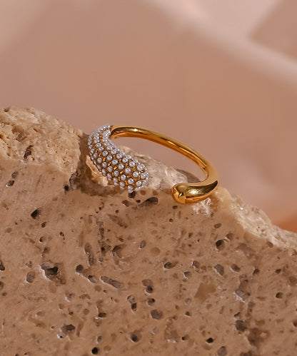 blackdia ocean ベビーパール オープンリング