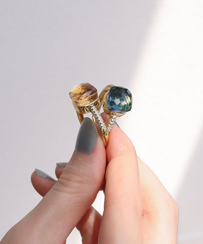 blackdia ocean ジルコニアクォーツリング