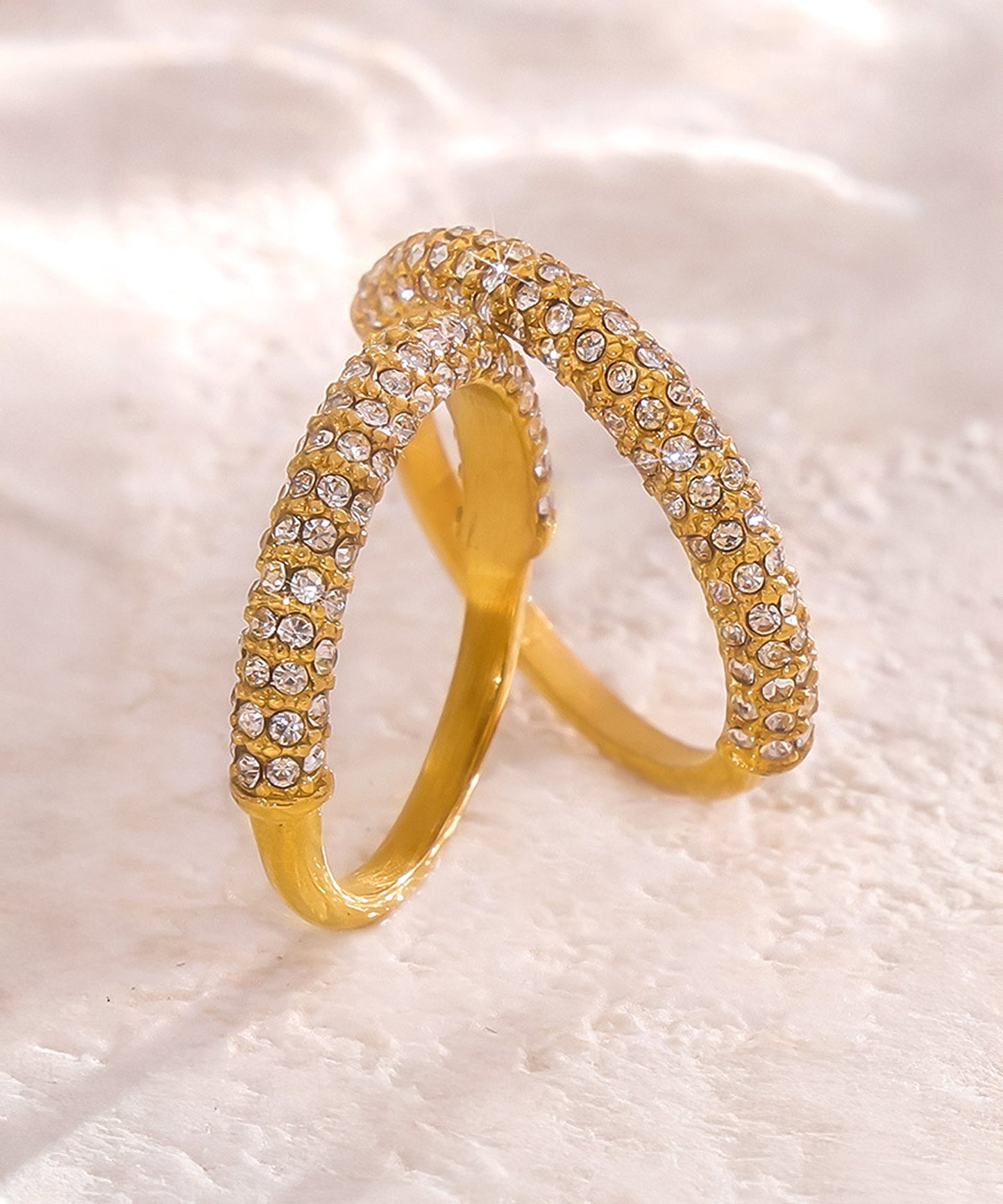 blackdia ocean ベビーパール/ジルコニア リング