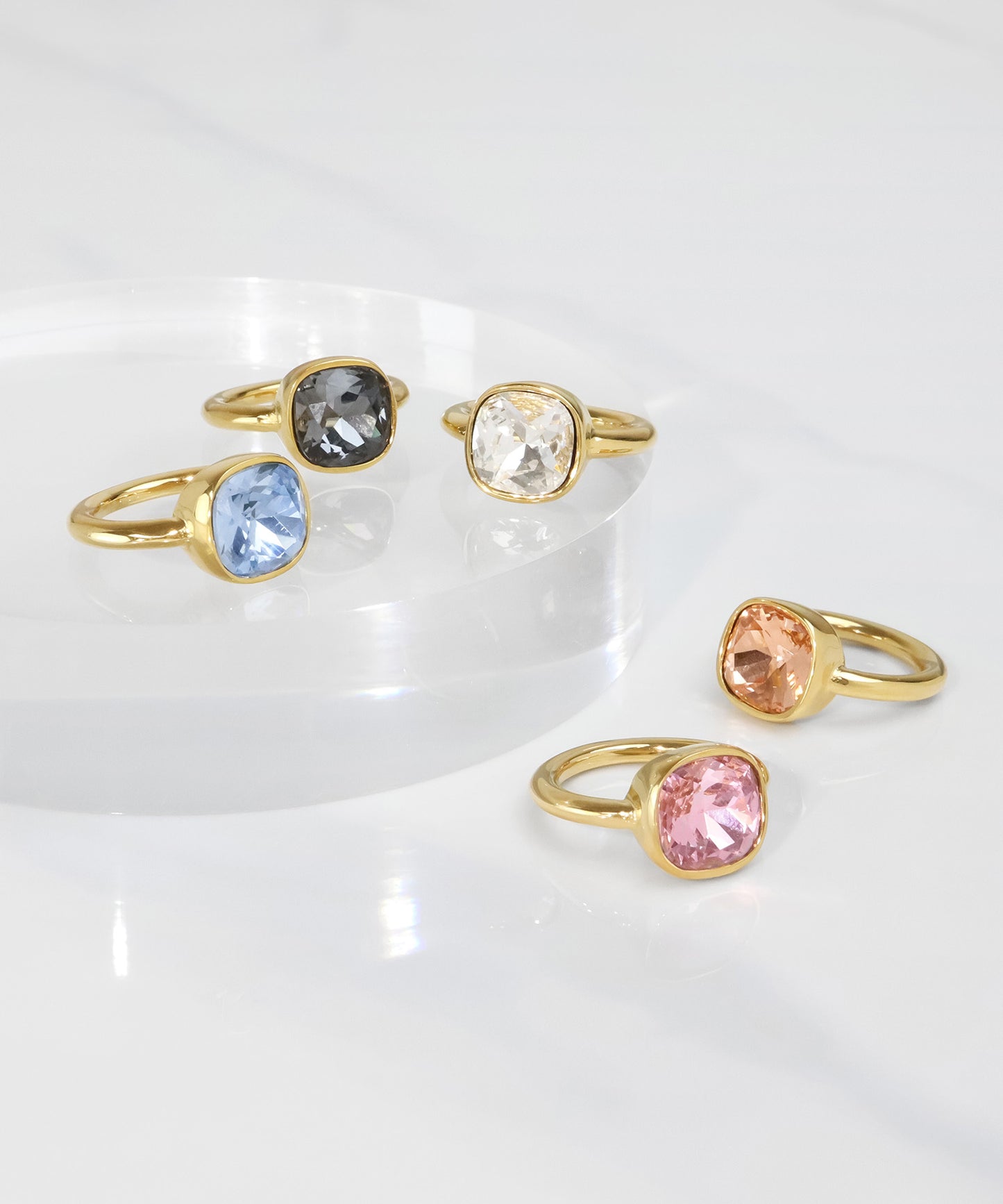 blackdia ocean ファセットリング ( 11color )