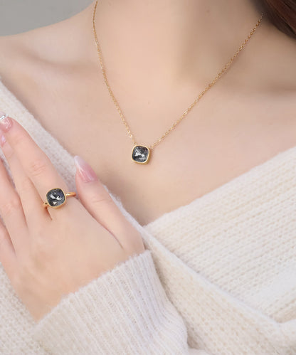 blackdia ocean ファセットネックレス ( 11color )