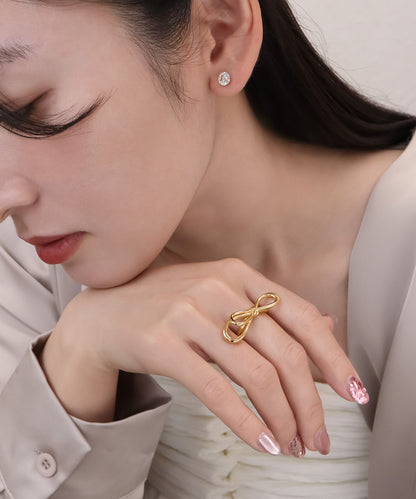 blackdia ocean ビッグリボンループリング