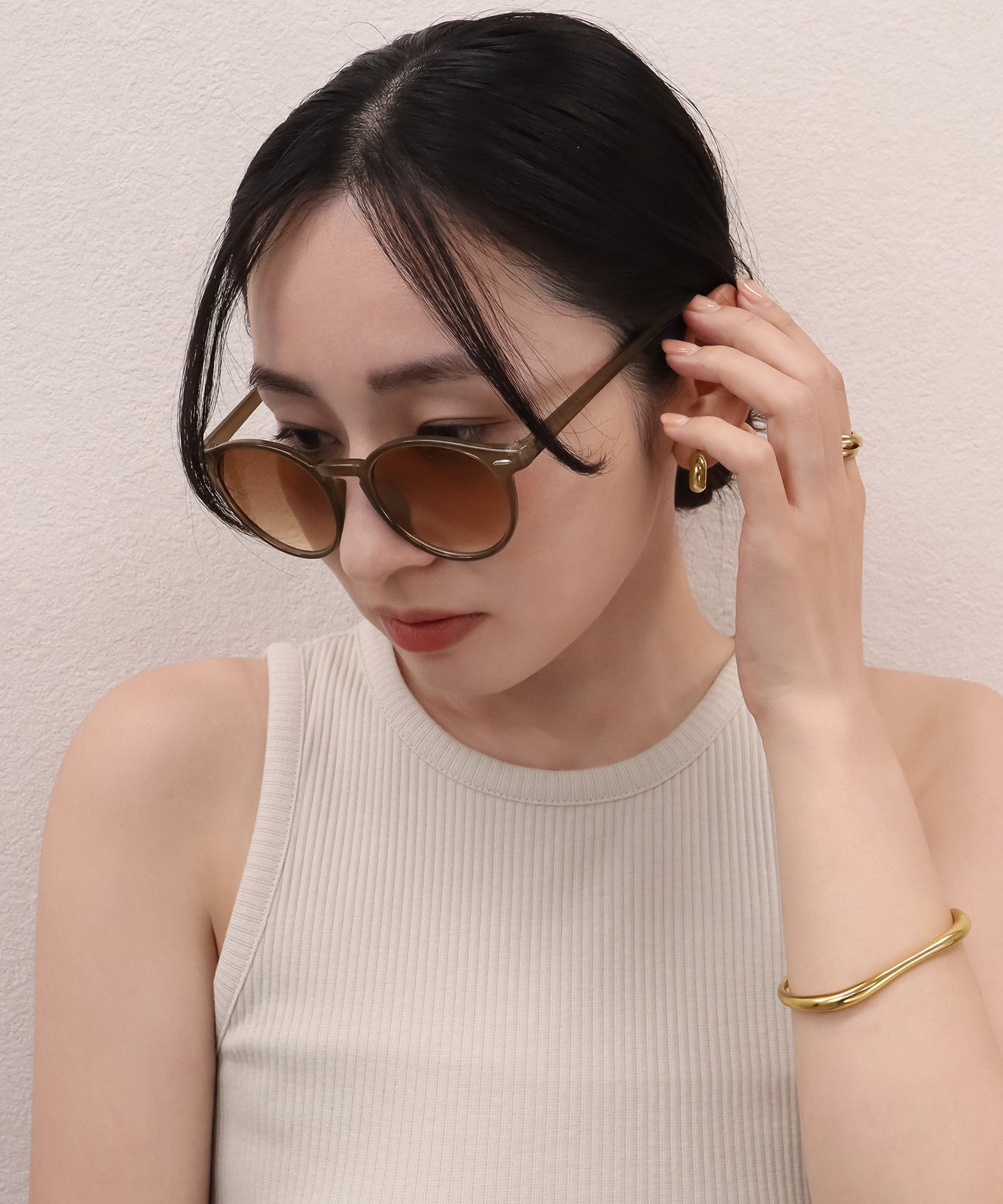 blackdia ocean ルナ ボストンサングラス 018（全2色）