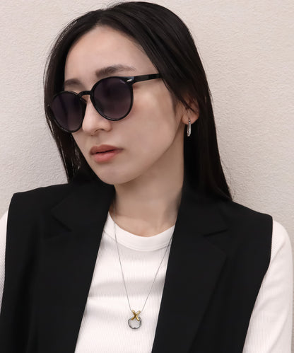 blackdia ocean クロスサークル ネックレス/サングラスホルダー
