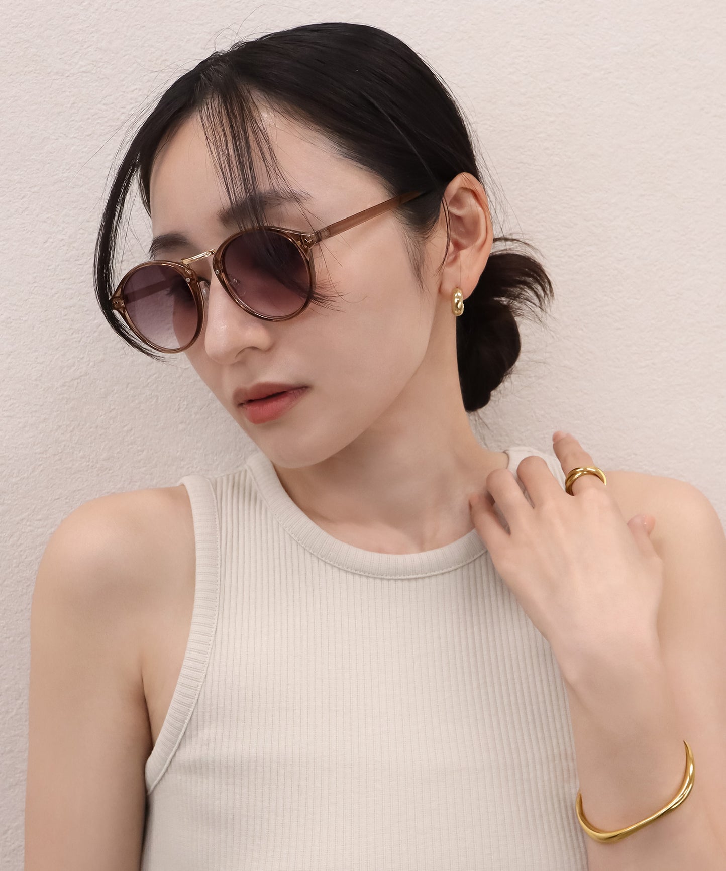 blackdia ocean ルナ ボストンサングラス 024（全4色）