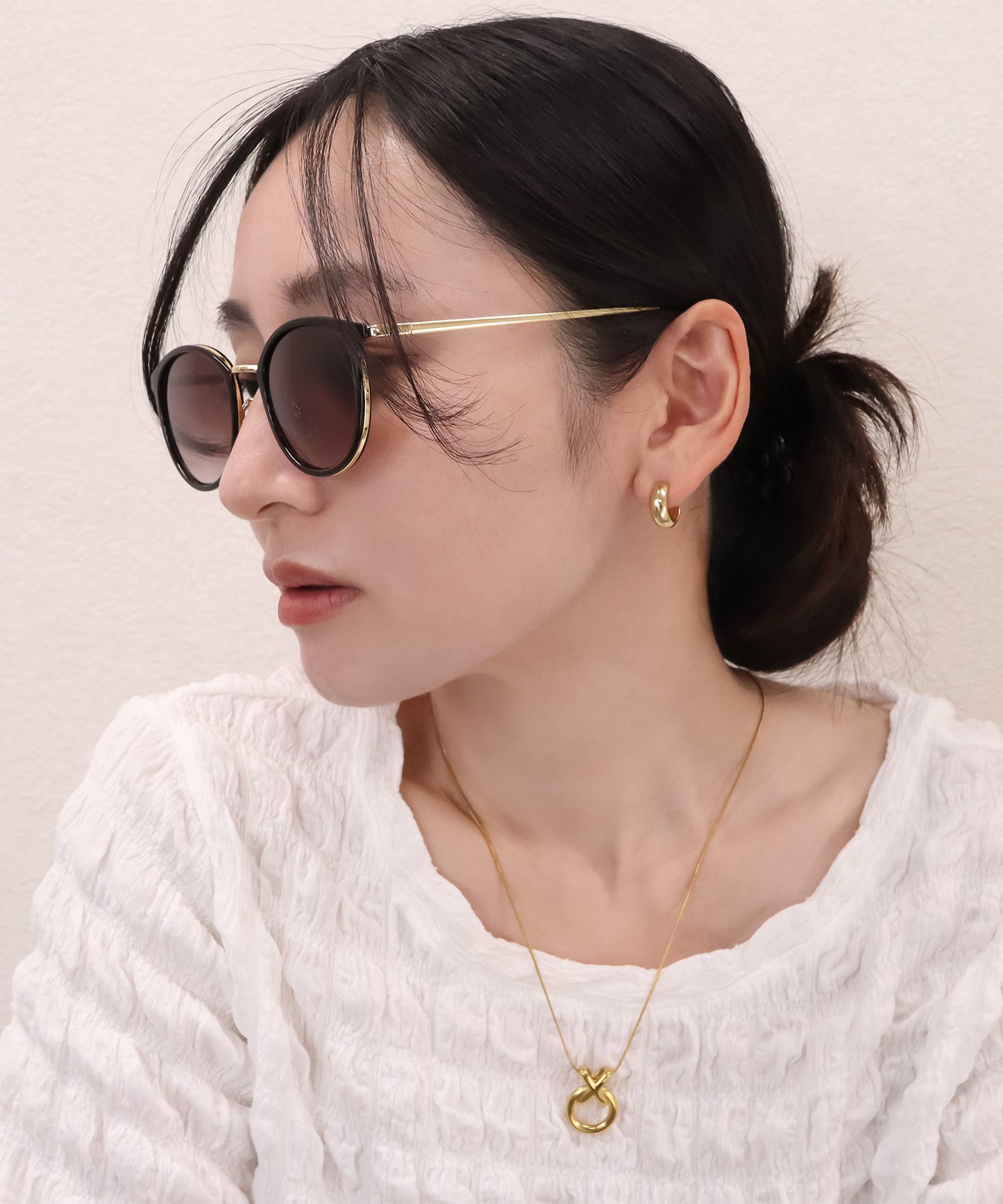 blackdia ocean クロスサークル ネックレス/サングラスホルダー