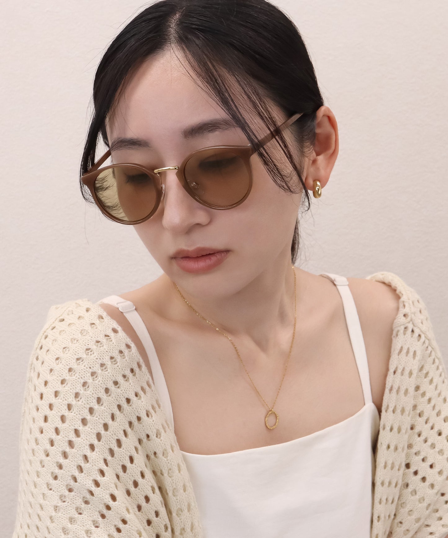 blackdia ocean サークル ネックレス/サングラスホルダー
