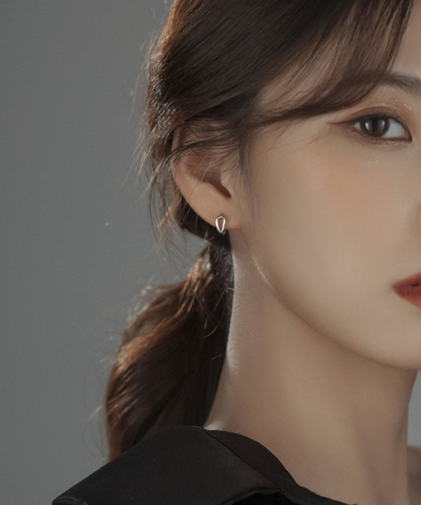 blackdia ocean ケイヴ フープピアス silver925