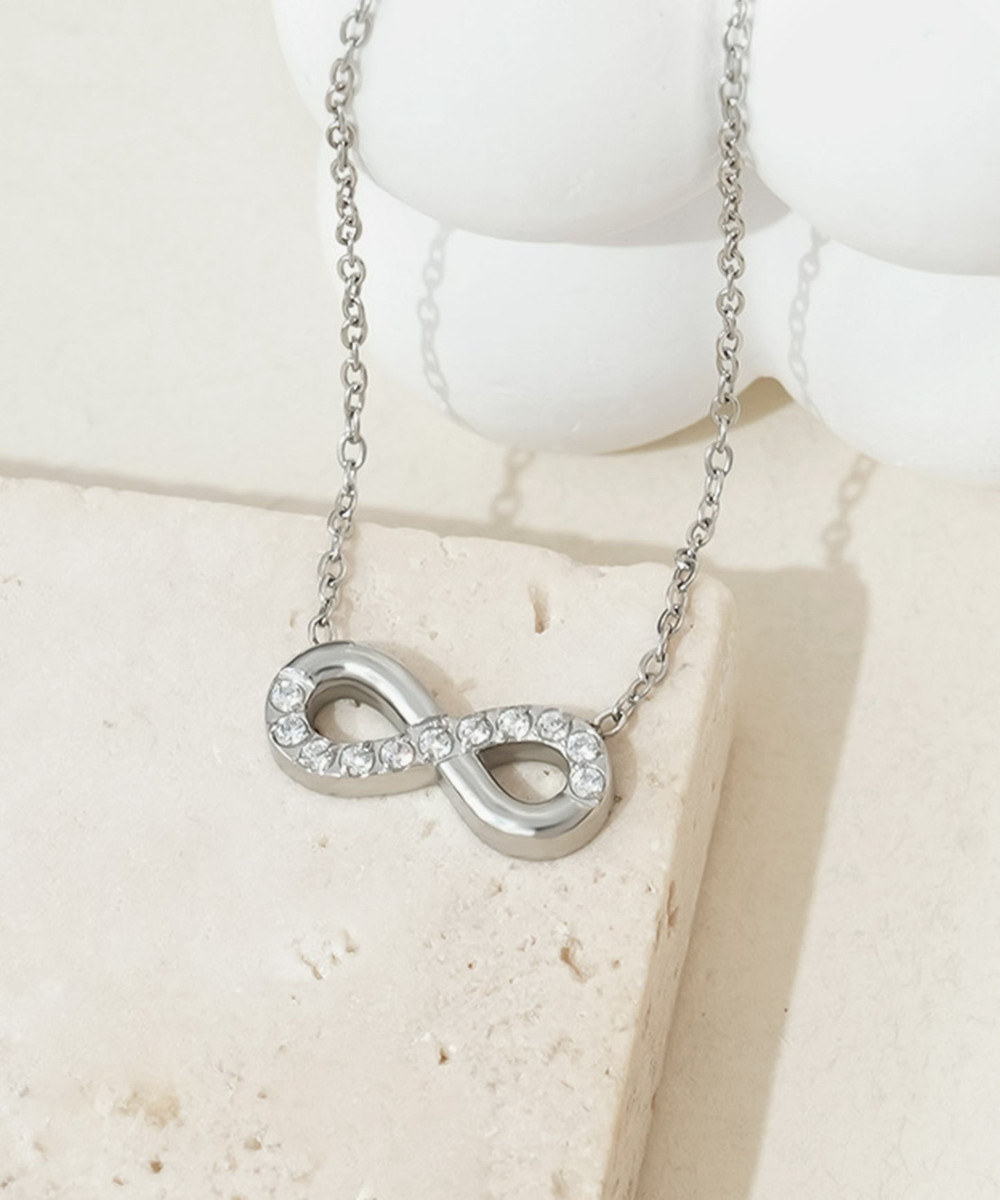 blackdia ocean インフィニティ ジルコニアネックレス