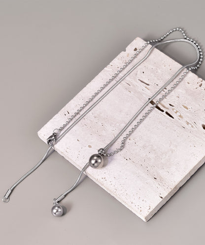 blackdia ocean ボール&スネーク ラリエットネックレス