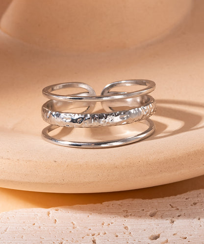 blackdia ocean トリプルライン エンボスリング