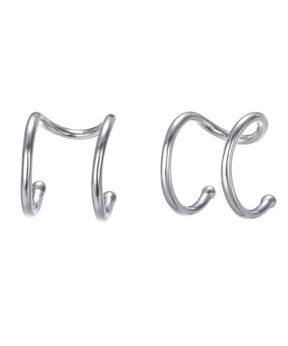 【今週末限定価格】blackdia ocean シンプル タイニー イヤーカフ