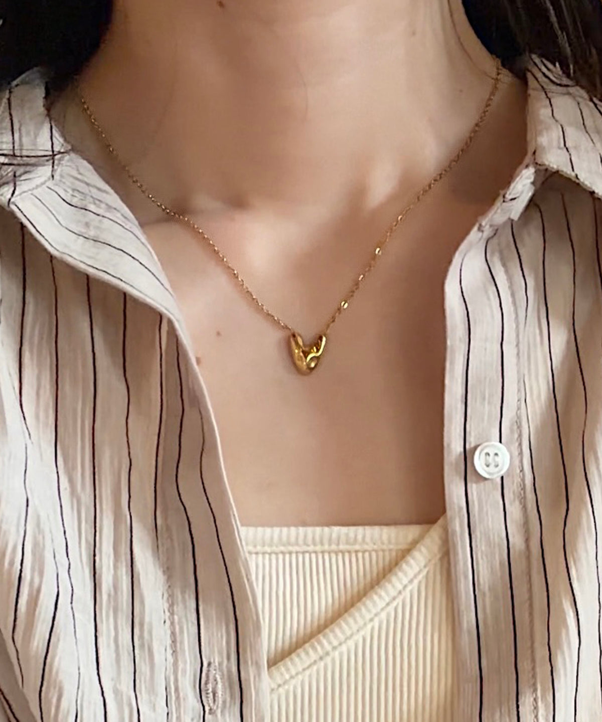 10/27 (Tue.) 18:00~販売 【えだ様コラボ】ニュアンスモチーフ ネックレス