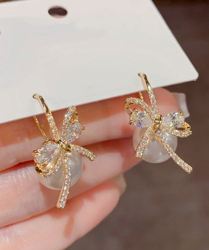 blackdia ocean パール キャッチ リボン ピアス