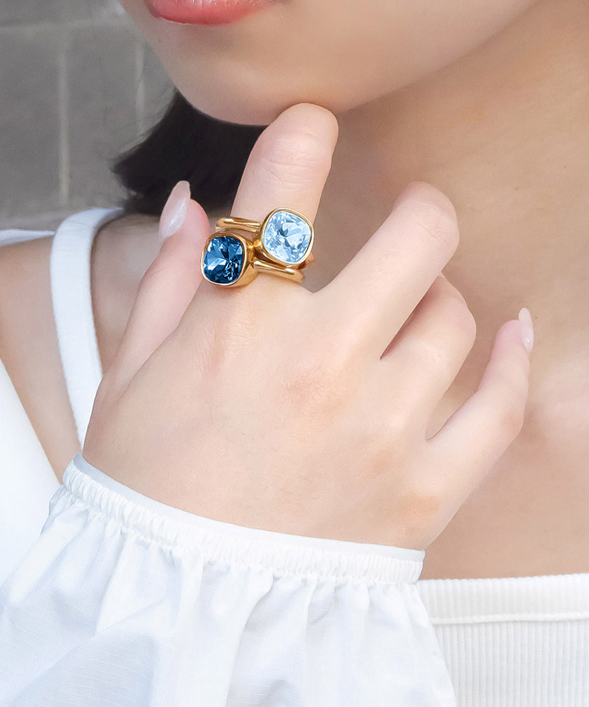 blackdia ocean ファセットリング ( 11color )