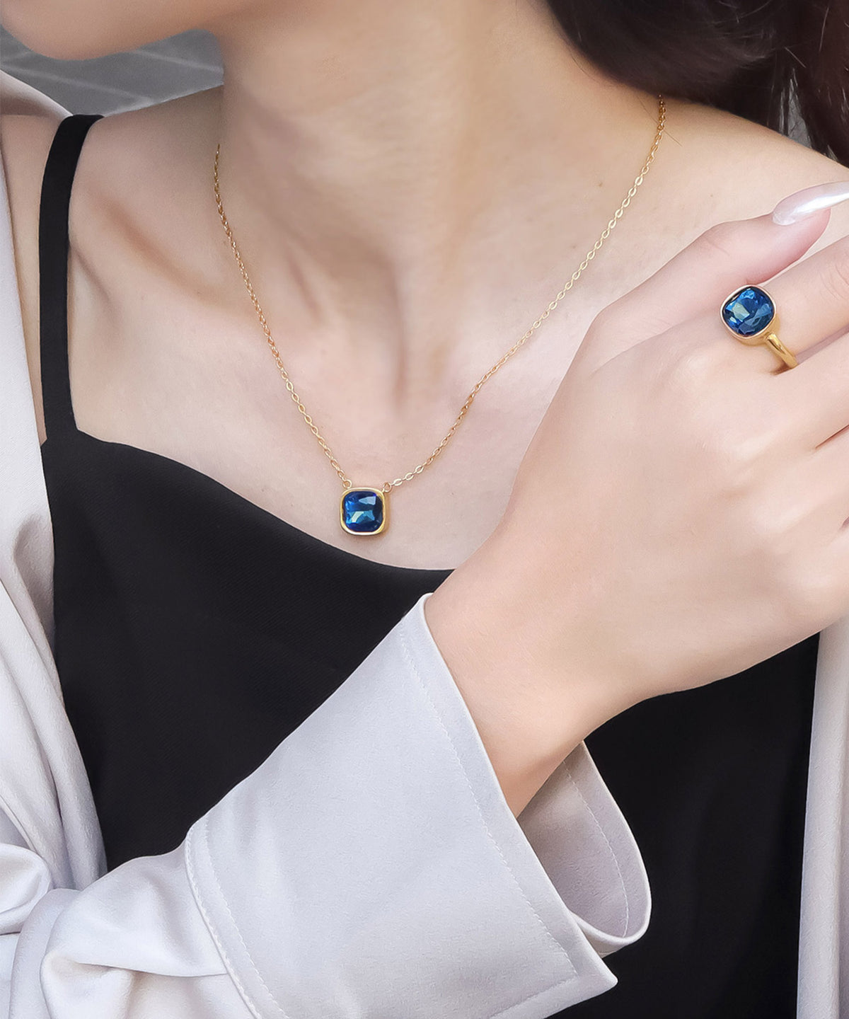 blackdia ocean ファセットリング ( 11color )