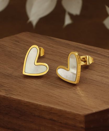 blackdia ocean ハート シェルプレート ピアス