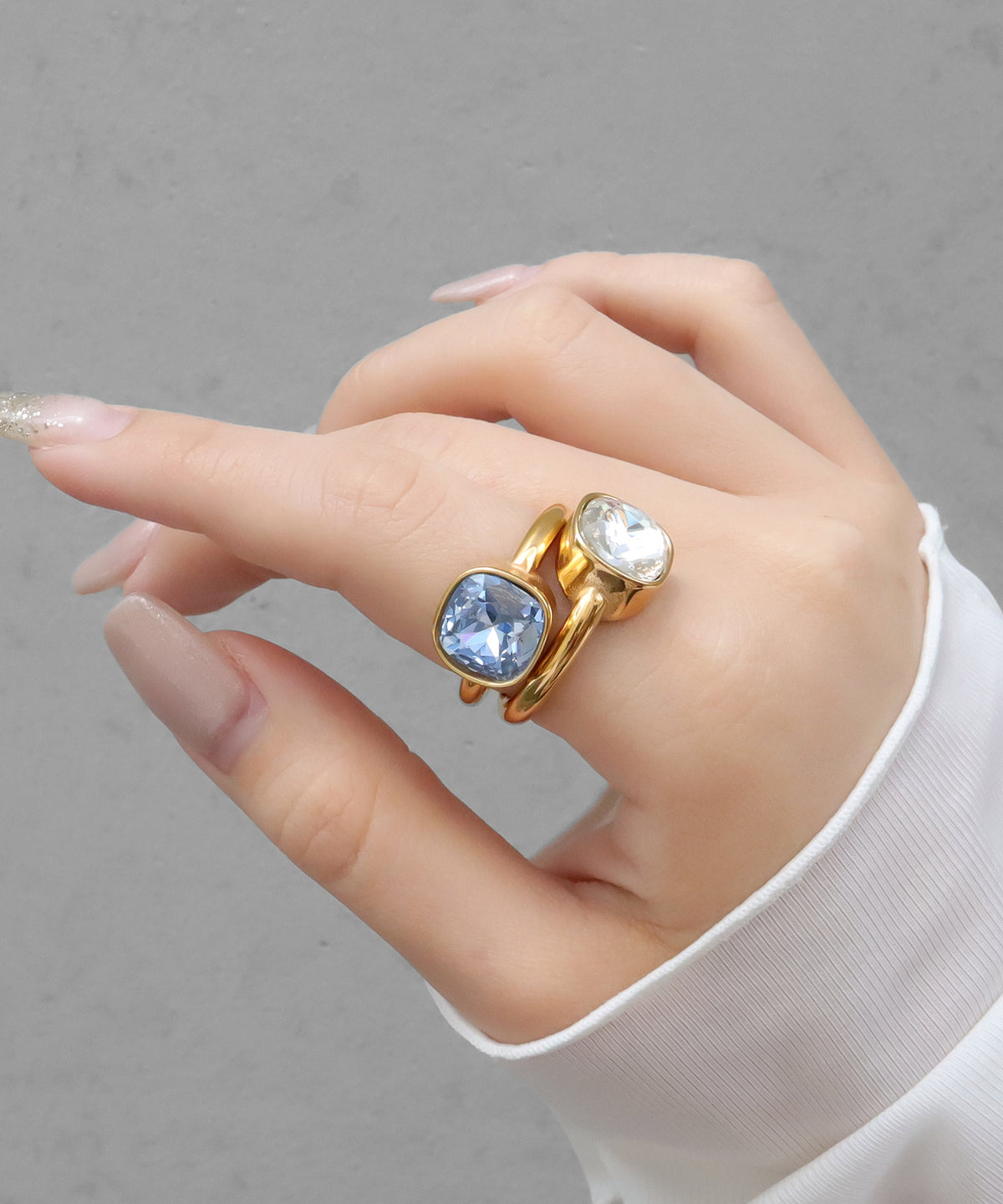 blackdia ocean ファセットリング ( 11color )