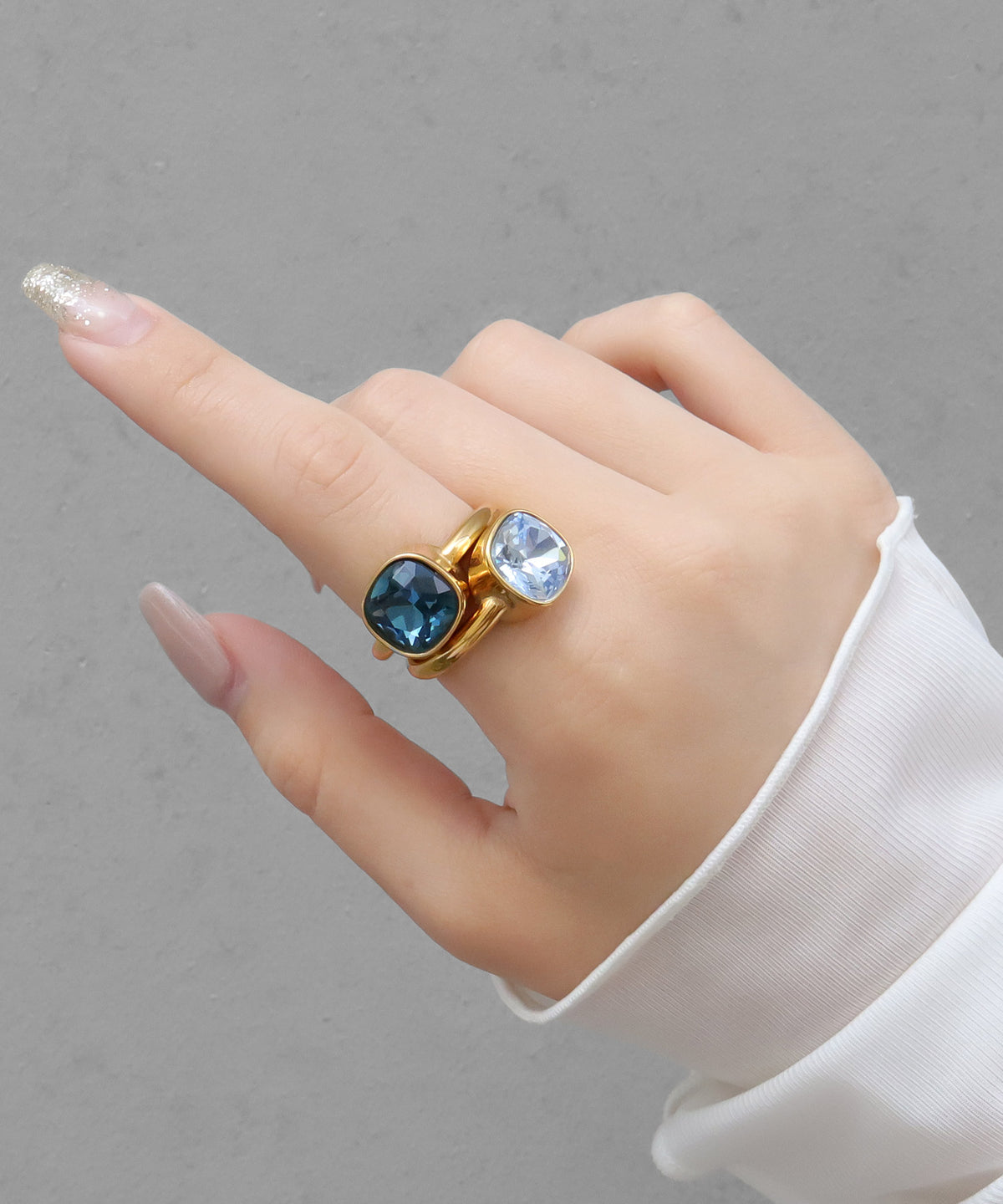 blackdia ocean ファセットリング ( 11color )